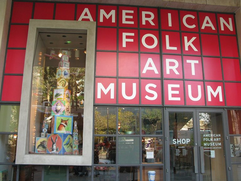 The American Folk Art Museum at Lincoln Square in Manhattan