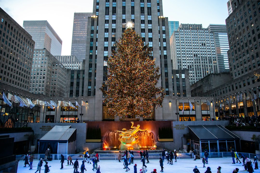 Rockefeller Center Christmas tree during a previous holiday season