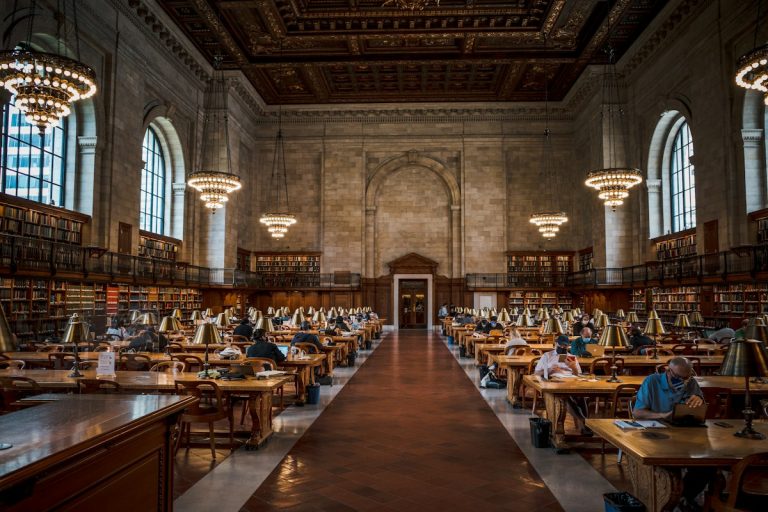 The Rose Main Reading Room at the New York Public Library