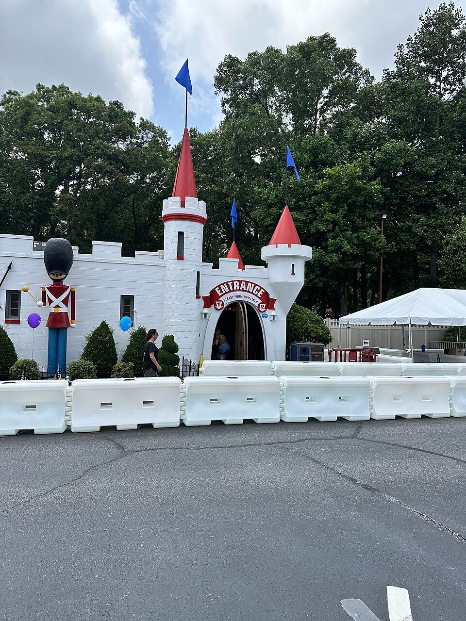 The castle entrance to Storybook Land in Egg Harbor Township
