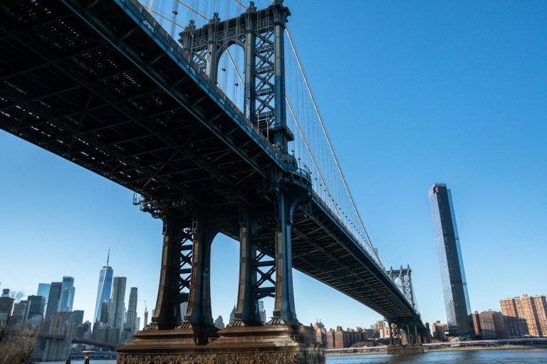 Manhattan Bridge in DUMBO