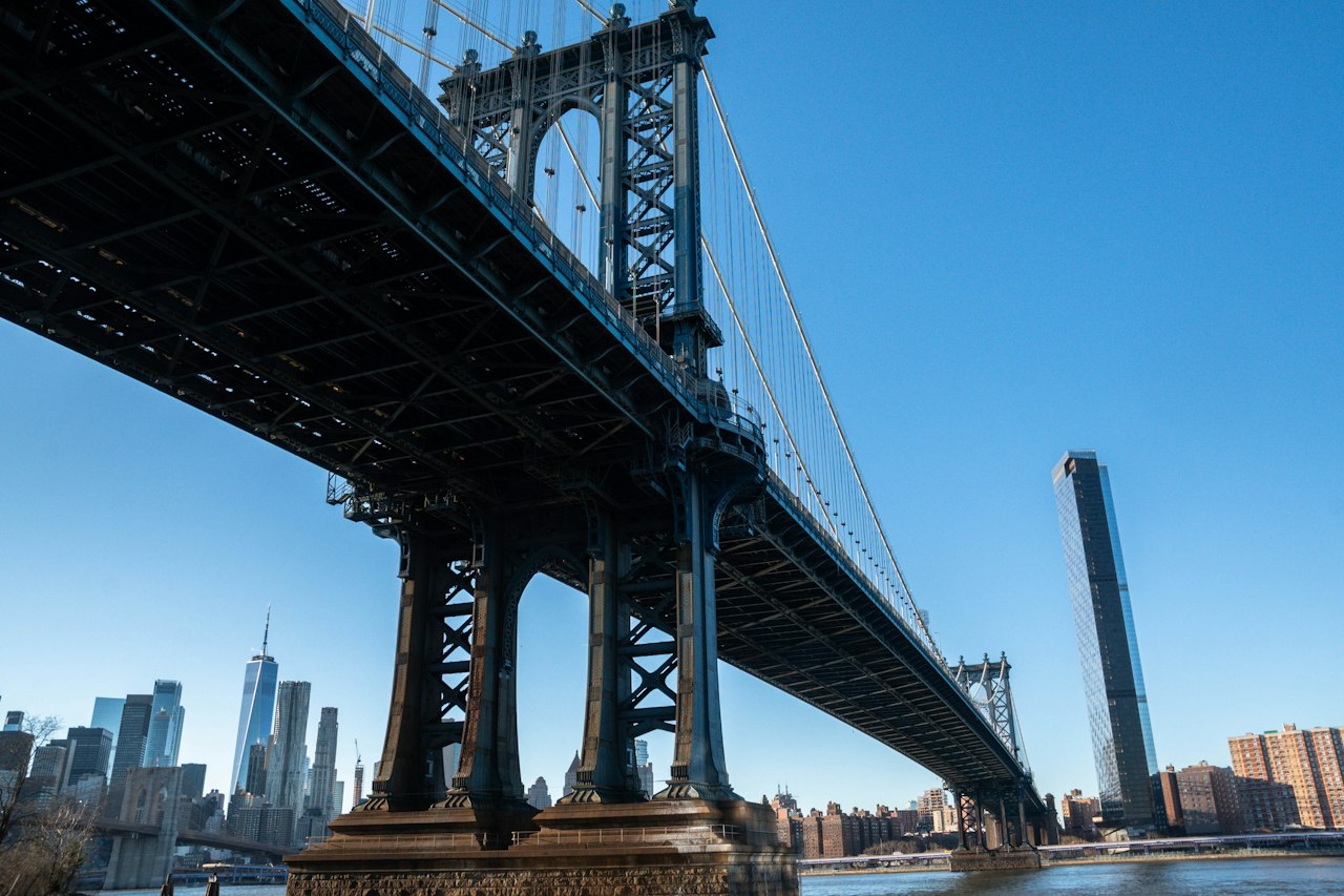 Manhattan Bridge in DUMBO