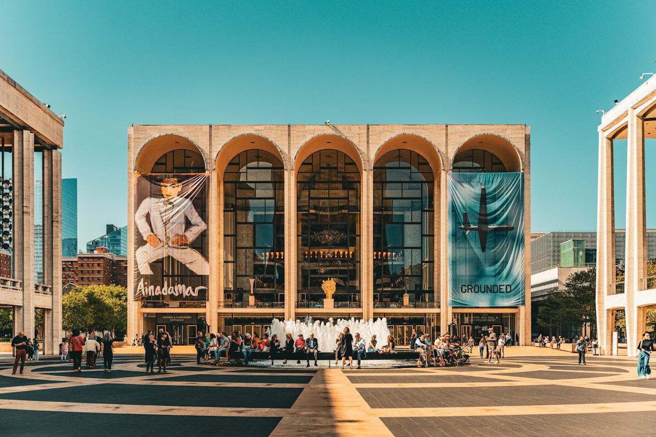 Lincoln Center plaza