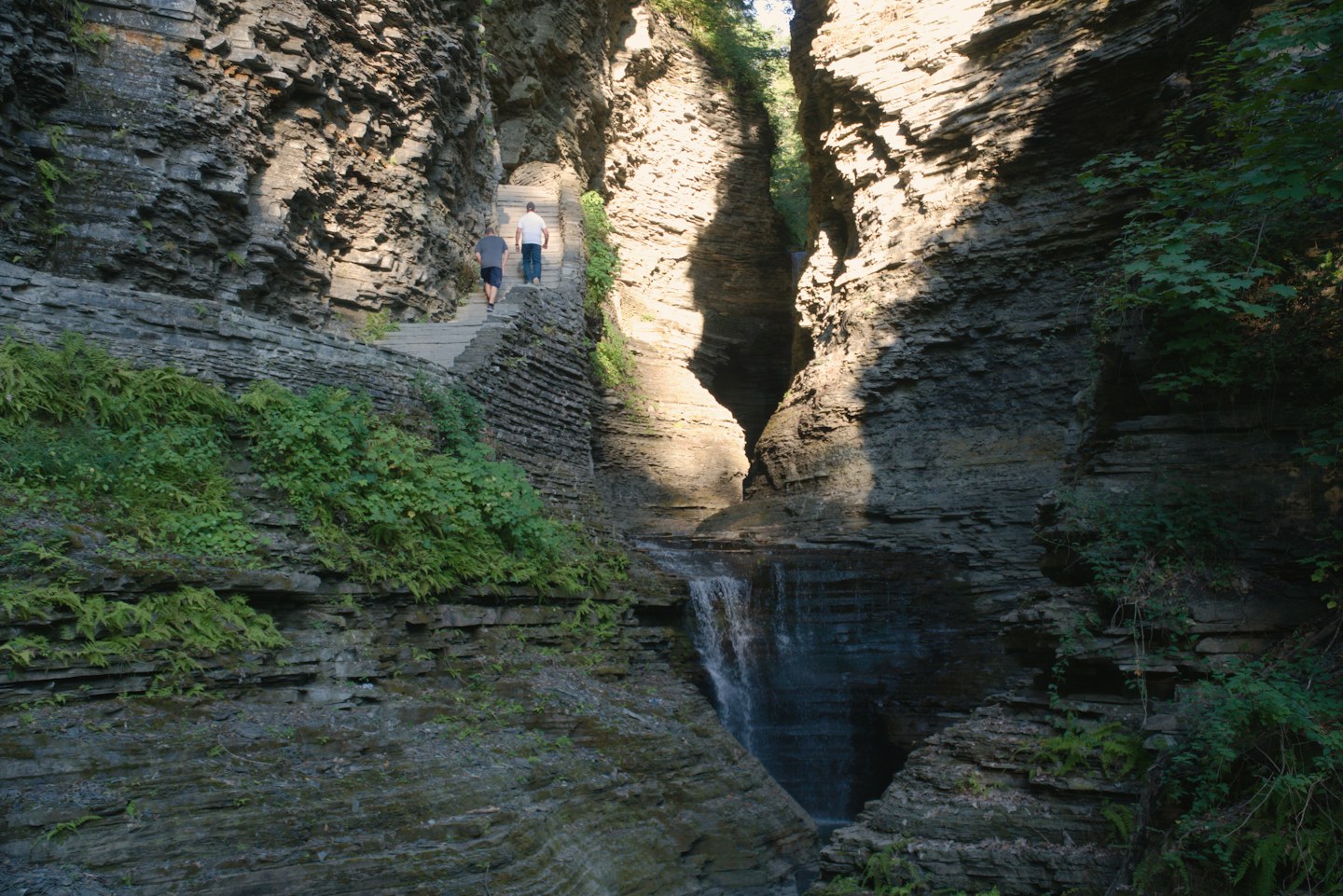 The entrance to the gorge trail at Watkins Glen State Park