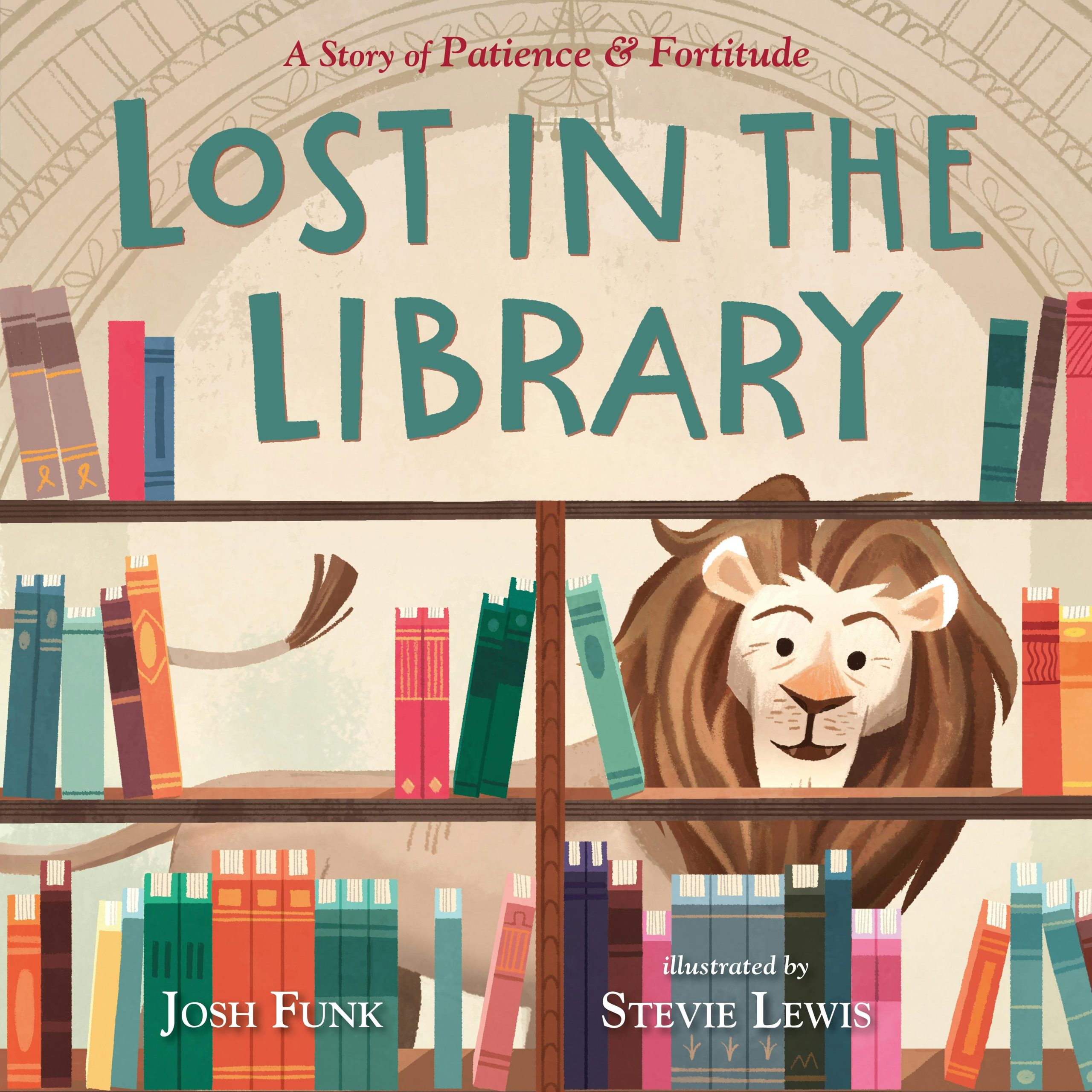 Cover of Lost in the Library by Josh Funk