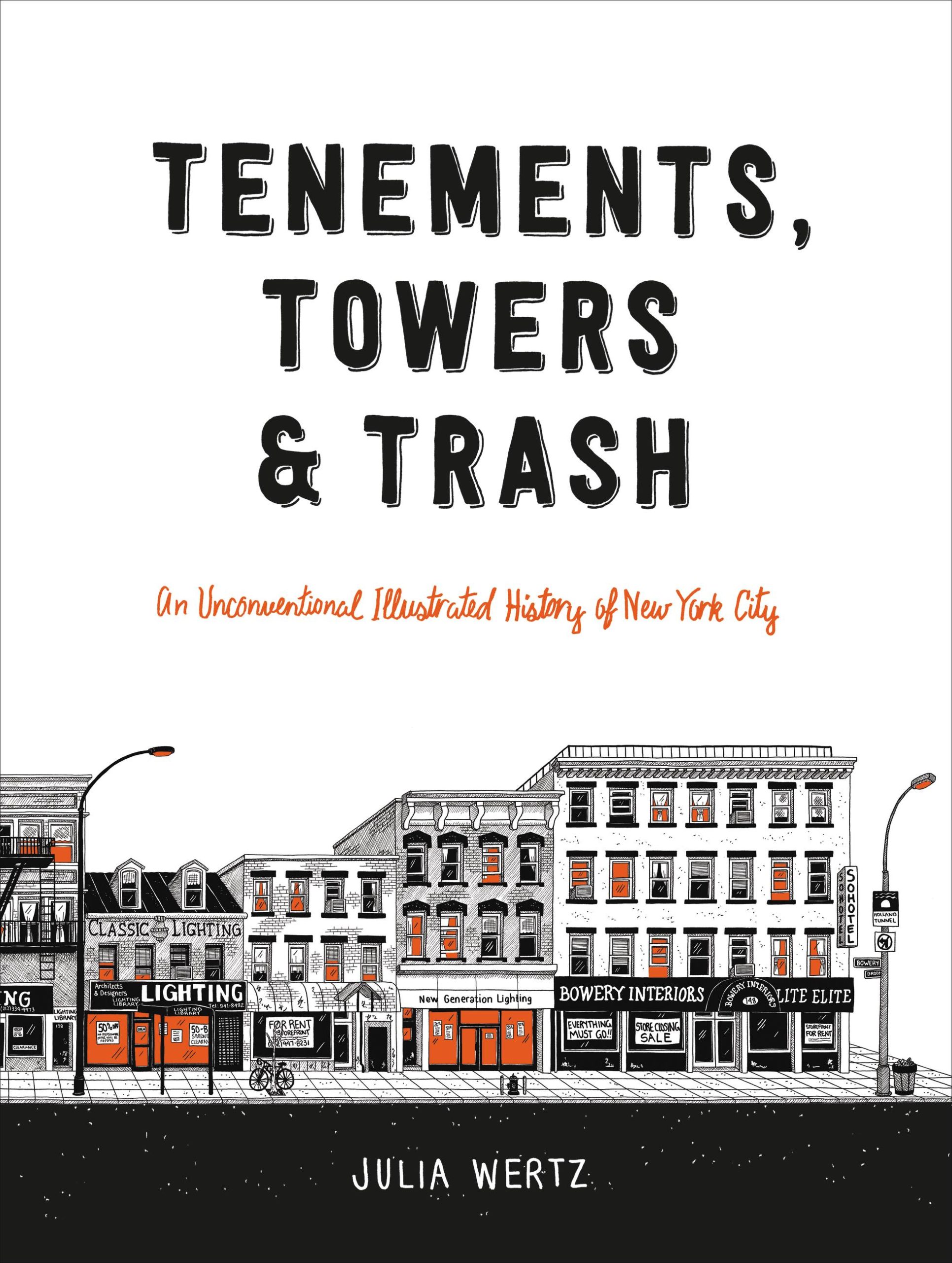 Cover of Tenements, Towers & Trash by Julia Wertz